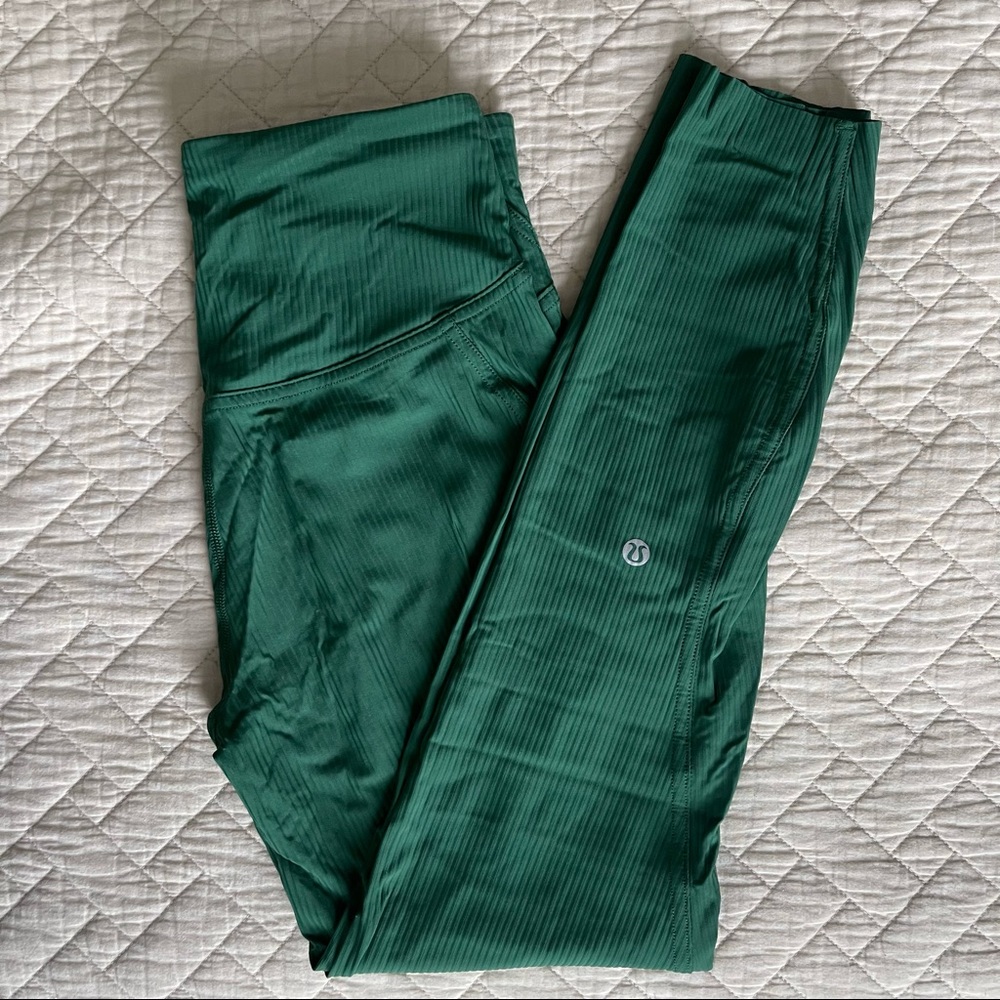 Base Pace High-Rise Ribbed Tight 25”
